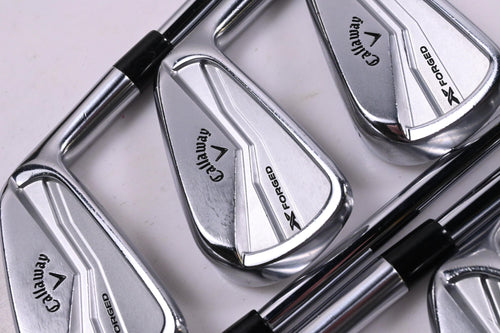 Callaway X Forged 2025 Irons / 4-PW / Stiff Flex AMT Black S300 Shafts