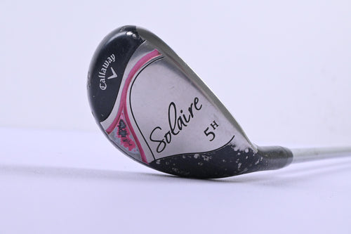 Ladies Callaway Solaire 2018 #5 Hybrid / 27 Degree / Ladies Flex Callaway Shaft