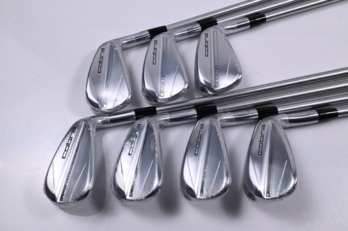 Cobra King Tec 2025 Irons / 5-PW+GW / Stiff Flex KBS Tour C-Taper 110 Shafts