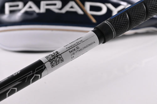 Ladies Callaway Paradym Driver / 10.5 Degree / Ladies Flex UST Helium Black 4