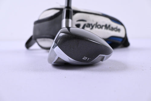 Left Hand Taylormade SLDR #4 Hybrid / 21 Degree / Stiff Flex Speeder 82 Shaft