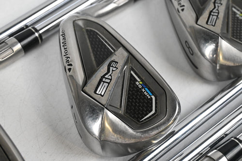 Taylormade SIM2 Max OS Irons / 5-PW+GW+SW / Regular Flex KBS MAX MT 85 Shafts