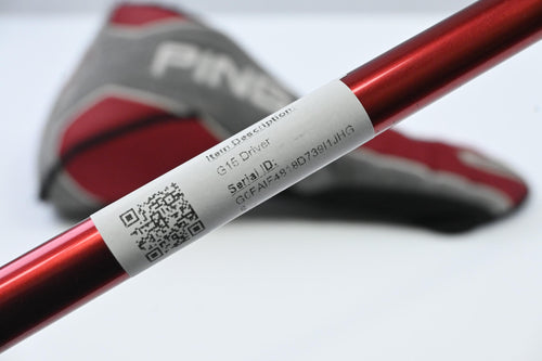 Ping G15 Driver / 10.5 Degree / Stiff Flex Aldila Serrano 60 Shaft