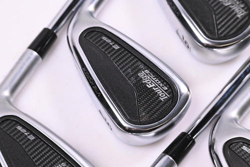 Tour Edge Exotics E725 Irons / 4-PW+GW / Stiff Flex KBS Tour Lite Shafts