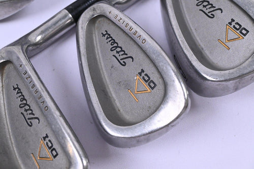 Titleist DCI Oversize+ Irons/ 3-SW / Regular Flex TriSpec OS+ DSI Shafts