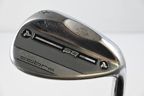 Cobra King Snakebite 2021 Gap Wedge / 52 Degree / Wedge Flex KBS Shaft