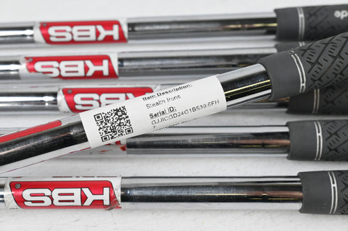 Taylormade Stealth Irons / 5-PW / Stiff Flex KBS Tour Lite Shafts