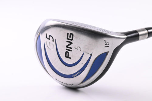 Ping G5 #5 Wood / 18 Degree / Regular Flex Ping TFC 100 Shaft