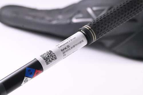 Cobra Darkspeed X Driver / 9 Degree / Regular Flex HZRDUS Smoke Black 75 Shaft