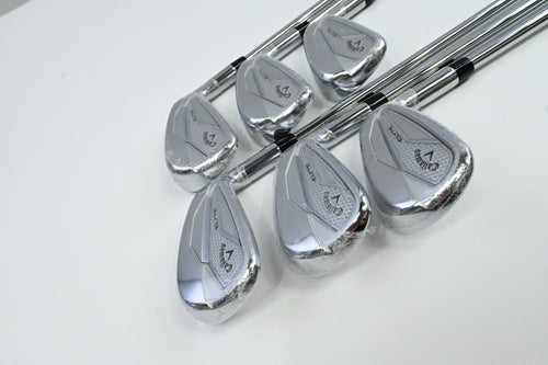 Callaway Elyte Irons / 5-PW / Regular Flex Vector 80 Shafts