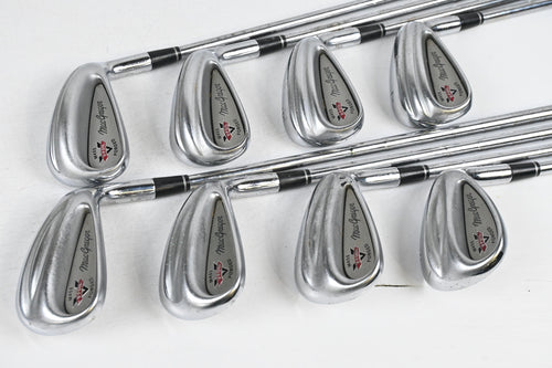 MacGregor M455 V-Foil Irons / 4-PW+SW / Stiff Flex Micro Steel 95 Shafts