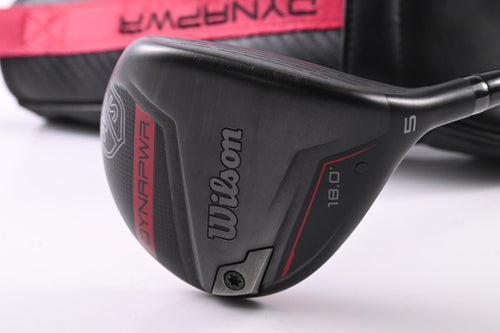 Wilson Dynapower 2023 #5 Wood / 18 Degree / Senior Flex HZRDUS Smoke Red RDX