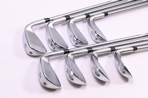 Left Hand Ping G730 Irons / 5-PW+GW+50 / Black Dot / Senior Flex Ping Alta Quick