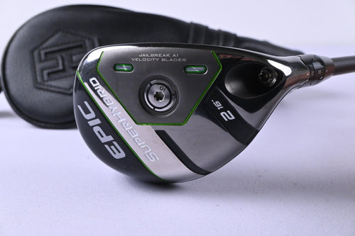 Callaway Epic Super #2 Hybrid / 16 Degree / Stiff Flex HZRDUS Gen4 Red 70 Shaft