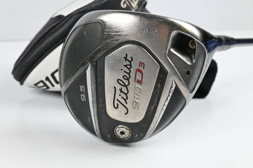 Titleist 910 D3 Driver / 9.5 Degree / Stiff Flex Fujikura Speeder 757 Shaft