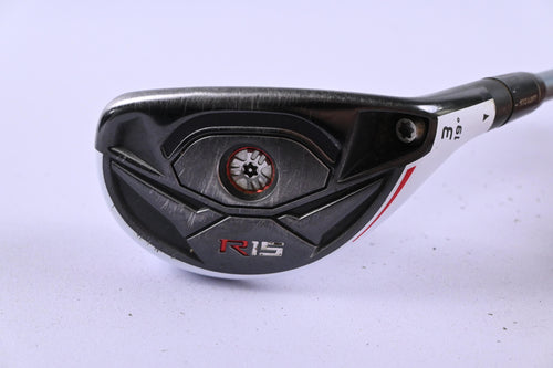 Taylormade R15 #3 Hybrid / 19 Degree / X-Flex OZIK MFS White Tie HX4 Shaft