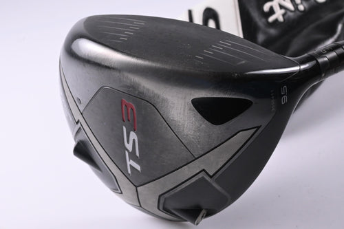 Titleist TS3 Driver / 9.5 Degree / Stiff Flex Aldila Rogue Black 95 M.S.I. 70