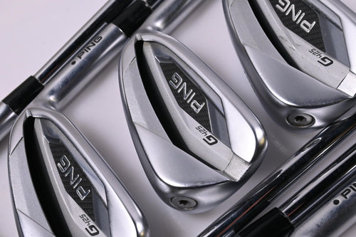 Ping G425 Irons / 5-PW+GW+SW / Black Dot / Stiff Flex Ping AWT 2.0 Shafts