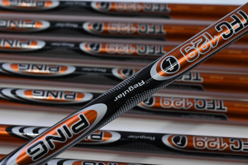 Ping G10 Irons / 4-PW+SW / Black Dot / Regular Flex Ping TFC 129 Shafts