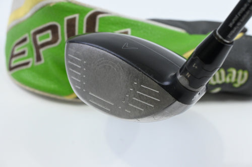 Ladies Callaway Epic Flash #3 Wood / 15 Degree / Ladies Flex Evenflow Green 40