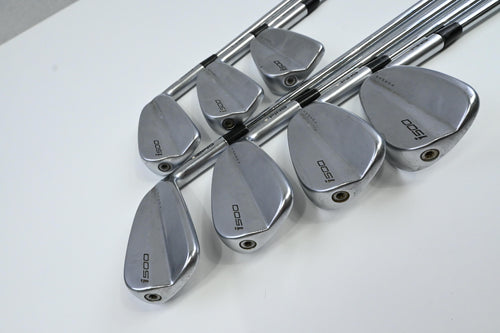 Ping i500 Irons / 4-PW / White Dot / Regular Flex Ping AWT 2.0 Shafts