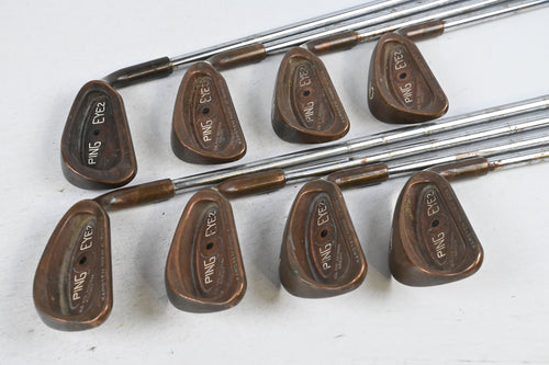 Ping Eye 2 BeCu Irons / 3-PW / Black Dot / Stiff Flex Ping Karsten JZ Lite Shafts
