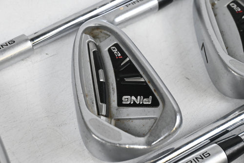 Ping i20 Irons / 5-PW / White Dot / Stiff Flex Steel Shafts