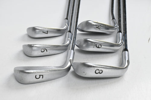 Ping i20 Irons / 5-PW / White Dot / Stiff Flex Steel Shafts