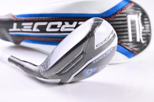 Left Hand Cobra Aerojet #4 Hybrid / 21 Degree / Regular Flex KBS PGI 75 Shaft