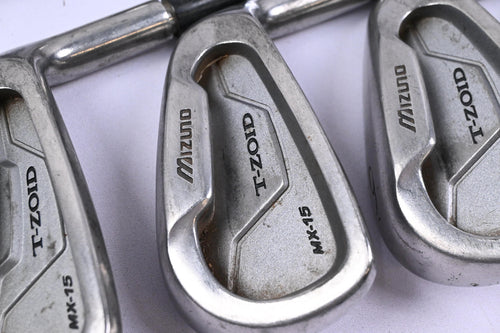 Mizuno MX-15 Irons / 3-PW / Stiff Flex True Temper Release Shafts
