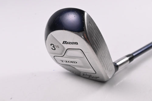 Mizuno Blue Rage #3 Wood / 15 Degree / Regular Flex Mizuno Exsar Platinum Shaft