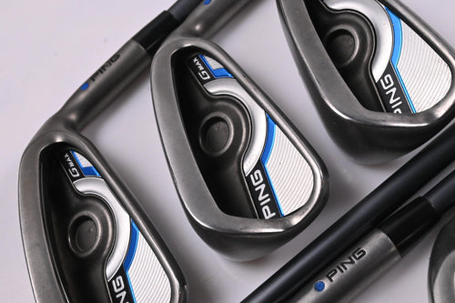 Ping GMax Irons / 5-PW+SW / Blue Dot / Regular Flex Ping CFS 70 Shafts