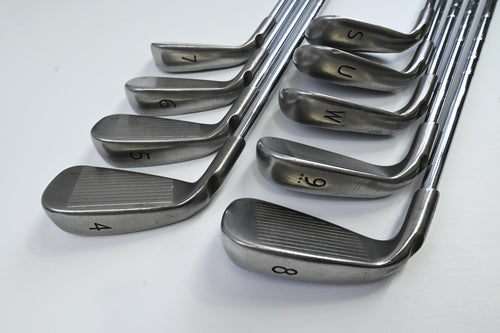 Ping G30 Irons / 4-PW+UW+SW / Blue Dot / Stiff Flex Ping CFS Distance Shafts