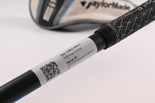 Taylormade SIM Max #3 Hybrid / 19 Degree / Stiff Flex HZRDUS Smoke Black 80