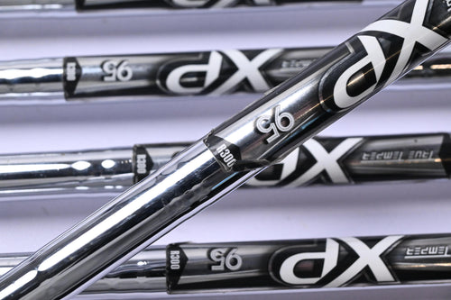 Ping G410 Irons / 6-PW+SW / Blue Dot / Regular Flex True Temper XP 95 Shafts