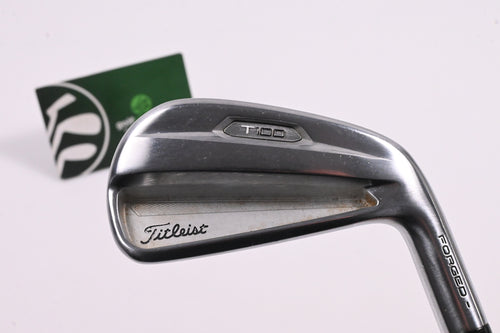 Titleist T100 2021 #4 Iron / 24 Degree / Stiff Flex Titleist Steel Shaft