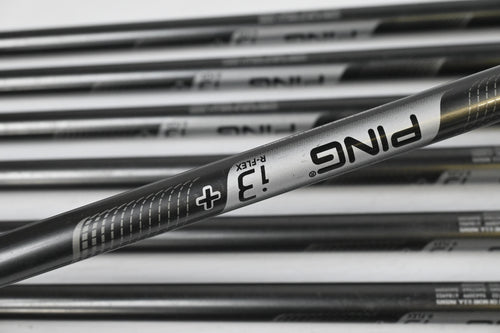 Ping i3+ Irons / 3-PW+SW / Red Dot / Regular Flex Ping i3+ Shafts