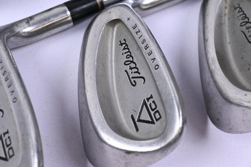 Titleist DCI Oversize+ Irons / 6-PW+SW / Stiff Flex Titleist Tri Spec Shafts