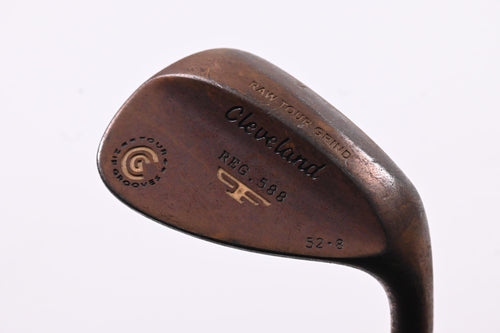 Cleveland 588 Precision Forged Gap Wedge / 52 Degree / Wedge Flex Dynamic Gold