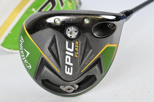 Callaway Epic Flash Sub Zero Driver / 9 Degree / Stiff Flex HZRDUS Smoke Black