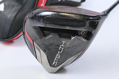 Taylormade Stealth Plus Driver / 9 Degree / Regular Flex Fujikura Ventus TR Red