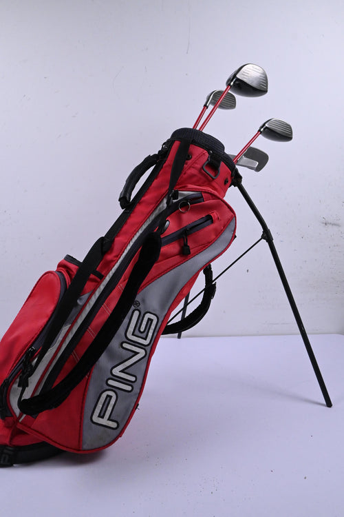 Junior Ping Moxie Package Set / Black Dot / Woods, Irons, Putter & Bag