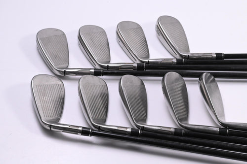 Taylormade Stealth Irons / 4-PW+GW+SW+LW / Stiff Flex Ventus Red 7 Shafts