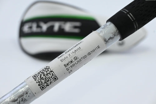 Callaway Elyte X #4 Hybrid / 21 Degree / Regular Flex Denali Charcoal 60