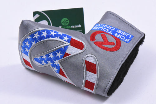 Scotty Cameron Circle T Industrial USA Putter Cover / Mid-Mallet / Silver