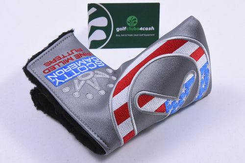 Scotty Cameron Circle T Industrial USA Putter Cover / Mid-Mallet / Silver