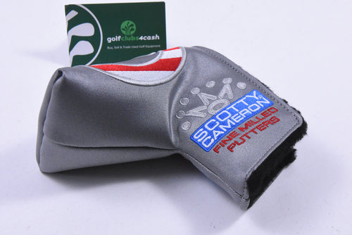 Scotty Cameron Circle T Industrial USA Putter Cover / Mid-Mallet / Silver