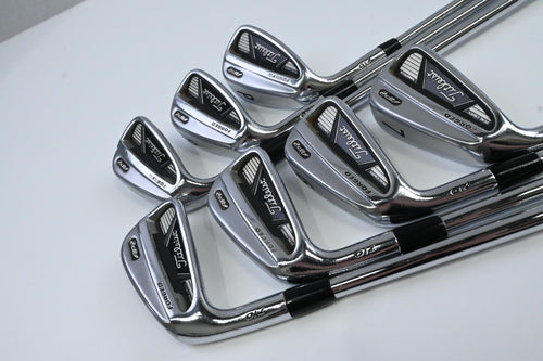 Left Hand Titleist AP2 710 Irons / 4-PW / Regular Flex NS Pro 105T Shafts