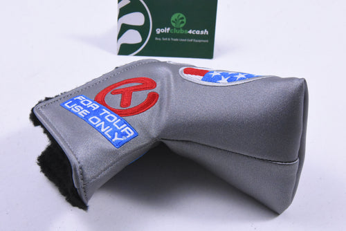 Scotty Cameron Circle T Industrial USA Putter Cover / Mid-Mallet / Silver