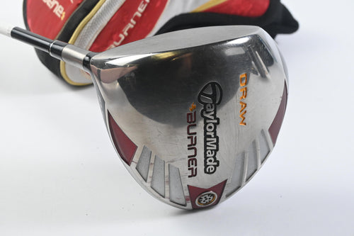 Left Hand TaylorMade Burner Draw 2007 Driver / 10.5 Degree / Regular Flex